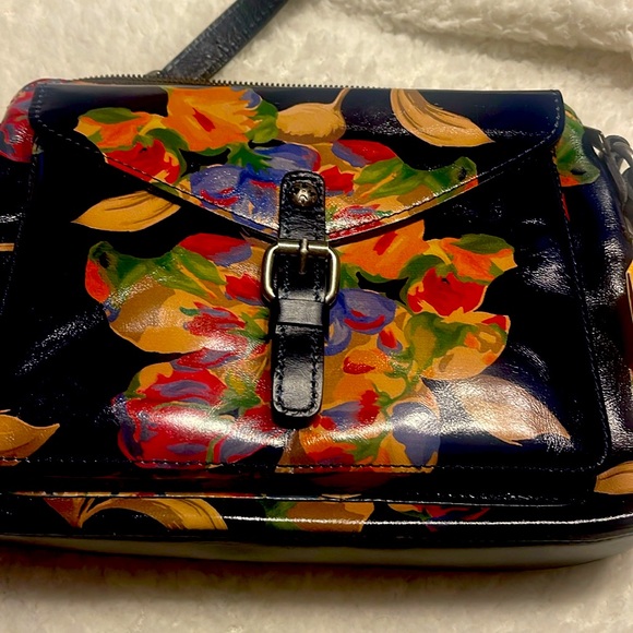 BRAND NEW Patricia Nash crossbody bag with tan cloth dust bag - Picture 1 of 12